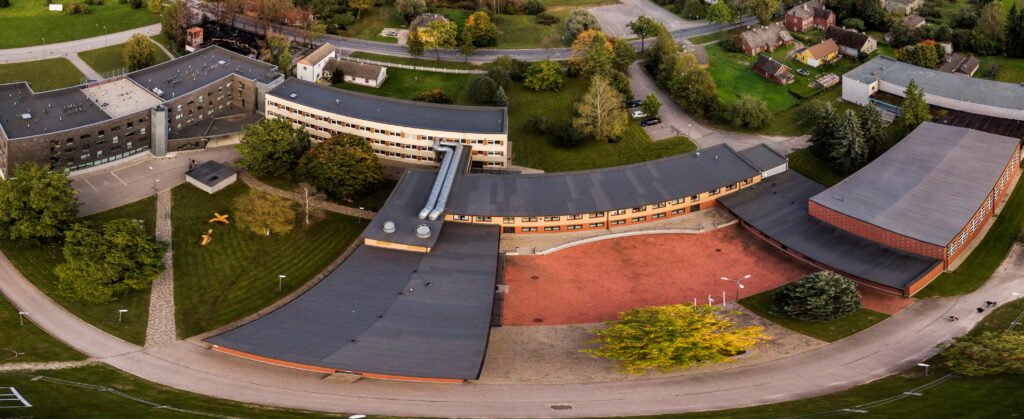 Paide jalgpallikompleksi ja klubihoone droonifoto