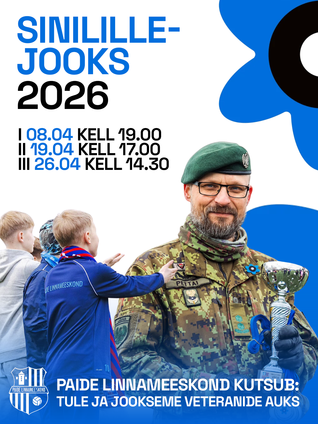 Sinilillejooks 2026